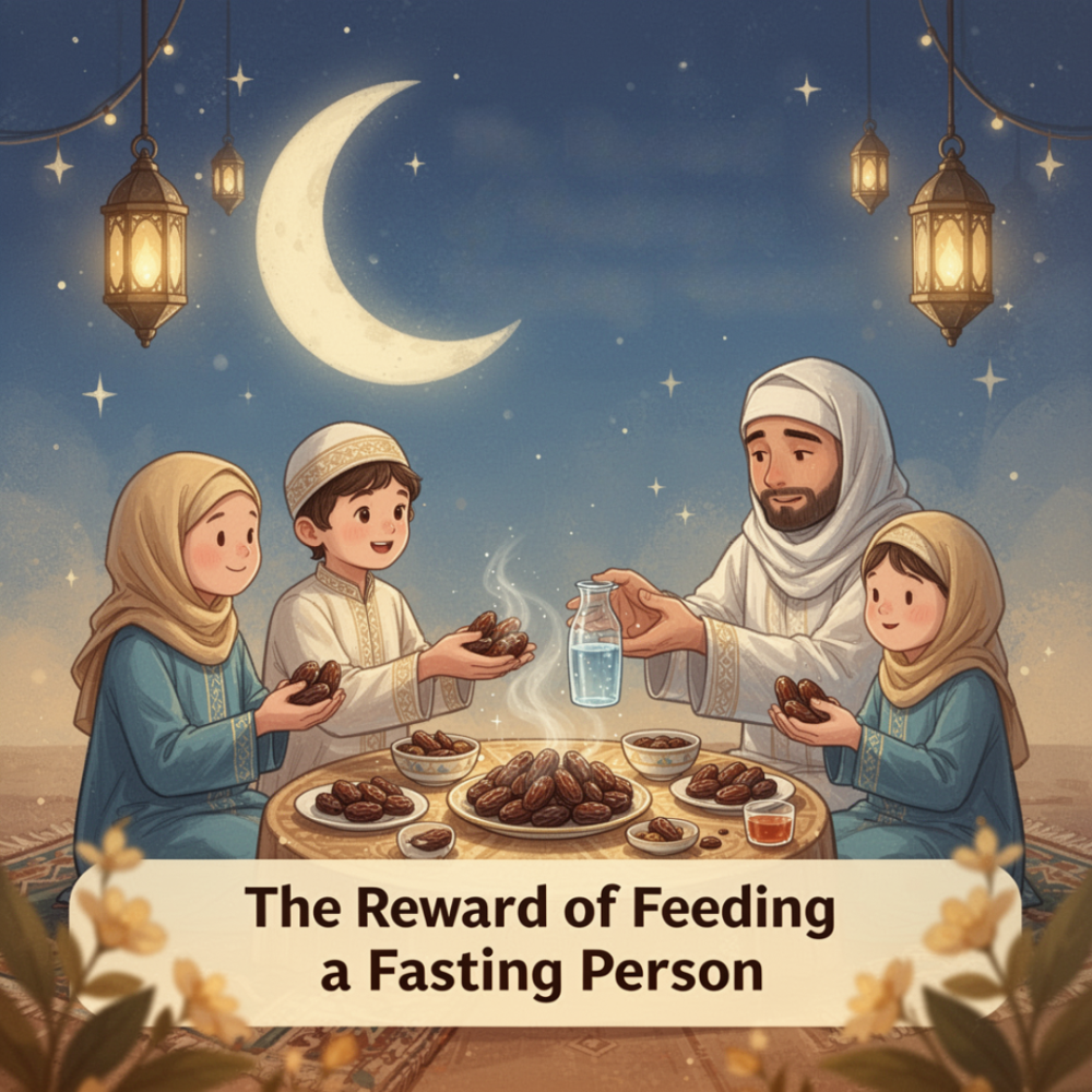 The Reward of Feeding a Fasting Person